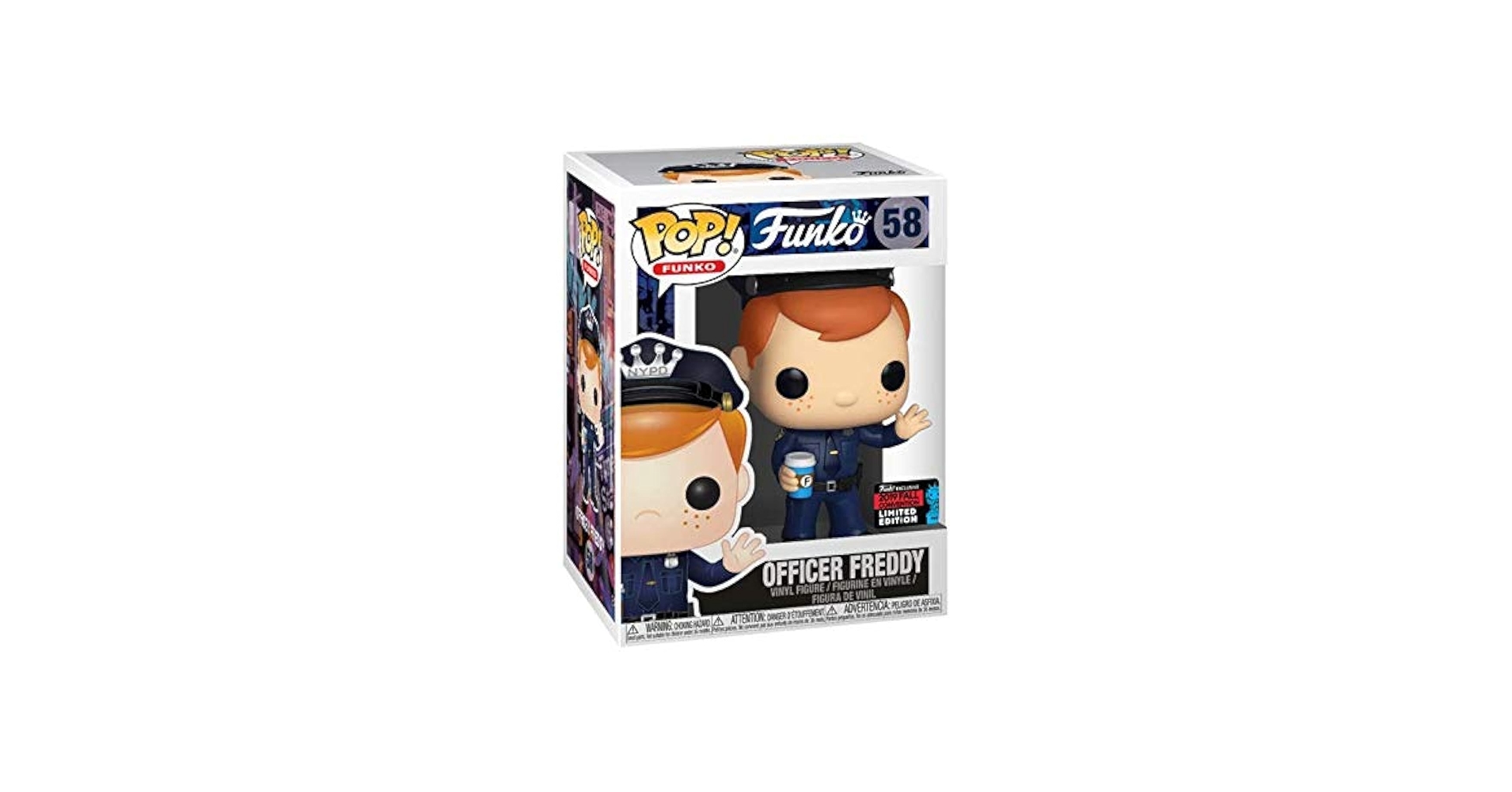 Amazon.com: Funko POP 58 - Officer Freddy (2019 Fall